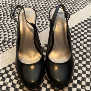 Via neroli Leather heels 8